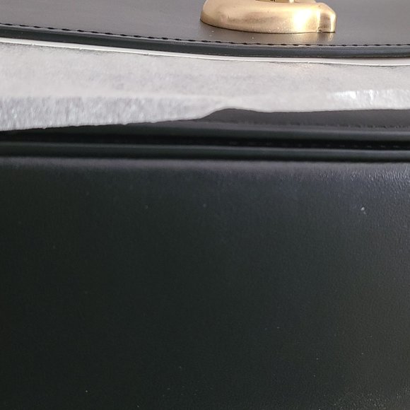 NWT Coach Madison shoulder bag | convertible strap |black leather and … - Picture 12 of 13